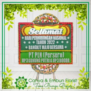 Bunga Papan Congrats 018 — Toko Bunga Bogor Cahya & Embun Florist