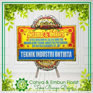 Bunga Papan Congrats 003 — Toko Bunga Bogor Cahya & Embun Florist