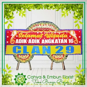 Bunga Papan Congrats 024 — Toko Bunga Bogor Cahya & Embun Florist