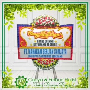 Bunga Papan Congrats 010 — Toko Bunga Bogor Cahya & Embun Florist