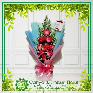 Hand Bouquet 010 — Toko Bunga Bogor Cahya & Embun Florist